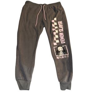 Demon Slayer Nezuko Gray Joggers